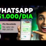 COMO VENDER R$1.000 POR DIA PELO WHATSAPP – Passo a Passo (Dinheiro online)